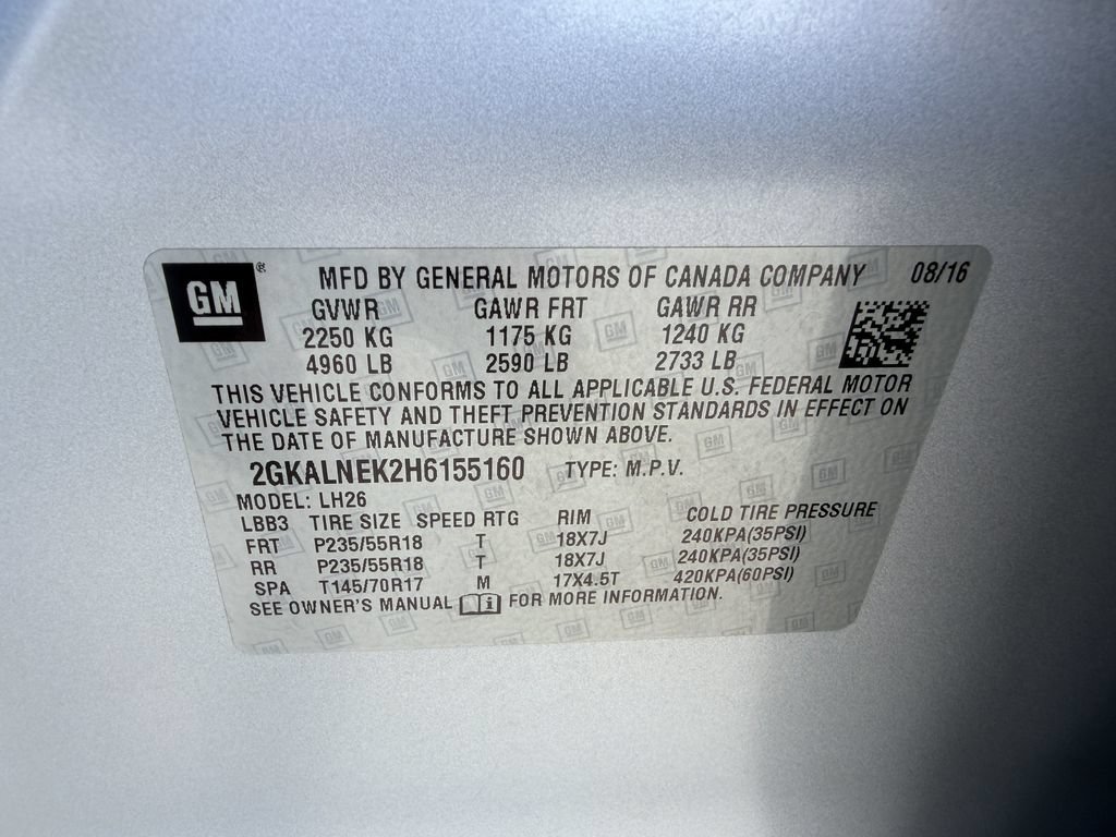 Used 2017 GMC Terrain SLE w/ Driver Alert Package I FWD image 28