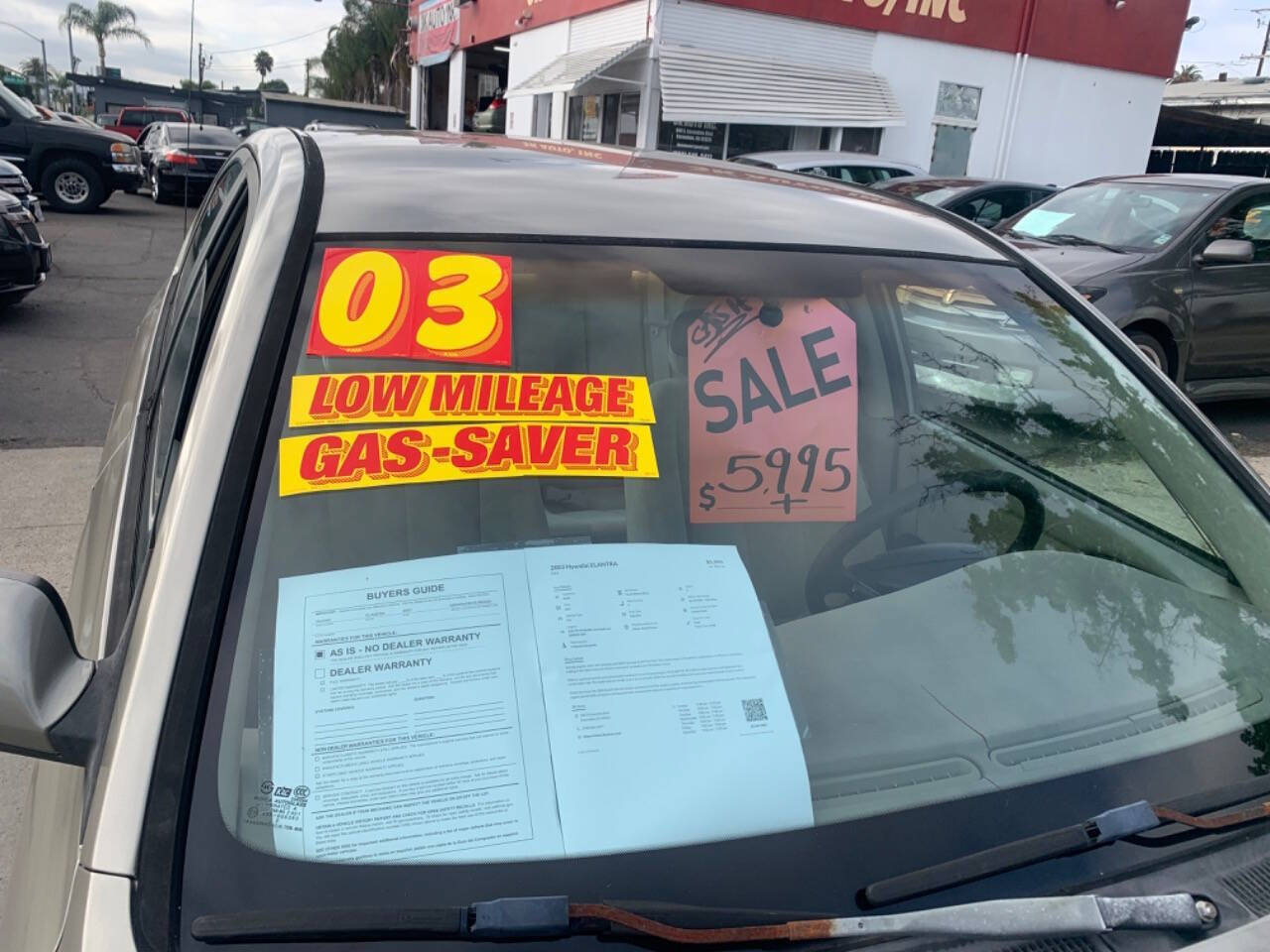 Used 2003 Hyundai Elantra GLS FWD image 16