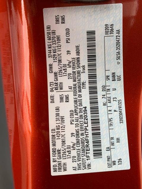 Used 2023 Ford Ranger Lariat w/ Tremor Off-Road Package image 25