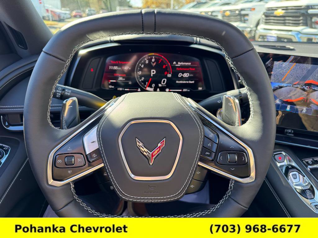 New 2025 Chevrolet Corvette Z06 w/ Stealth Interior Trim Package image 13