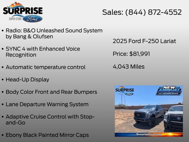 Used 2025 Ford F250 Lariat w/ Lariat Ultimate Package AWD/4WD image 24