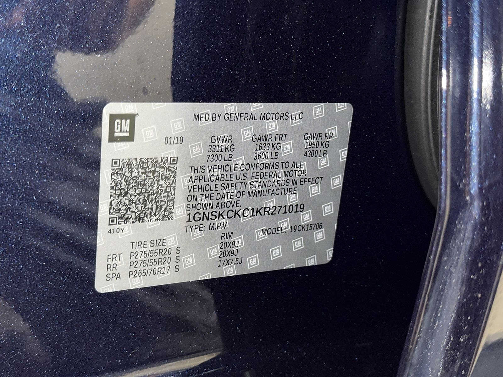Used 2019 Chevrolet Tahoe Premier AWD/4WD image 14