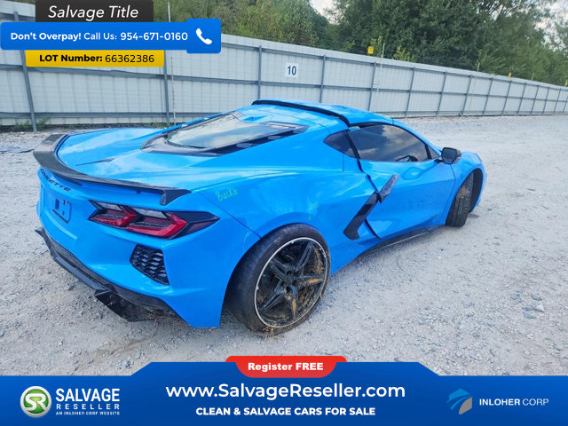 Used 2024 Chevrolet Corvette Stingray Coupe w/ Battery Protection Package RWD image 4