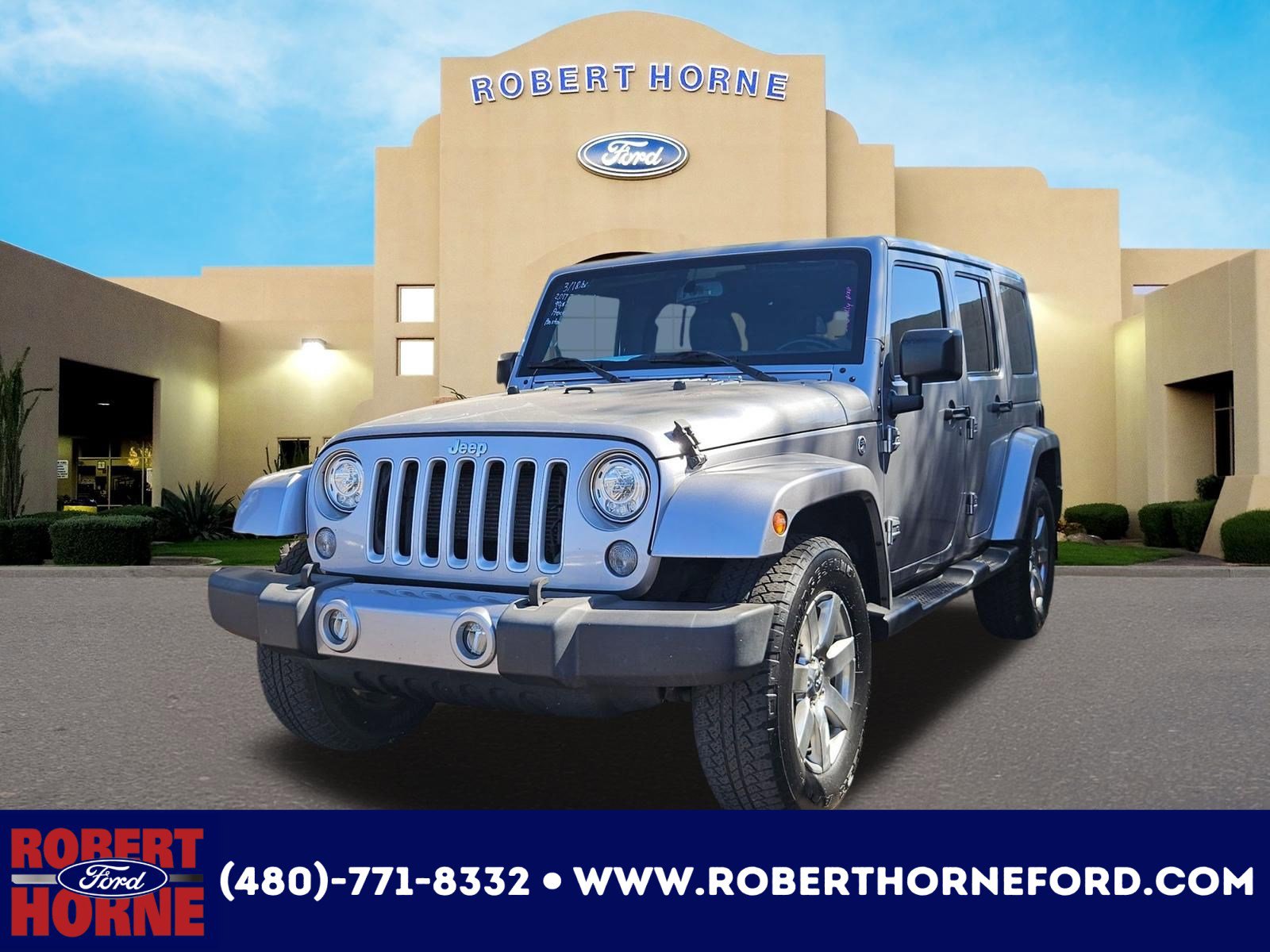 Used 2017 Jeep Wrangler Unlimited Sahara w/ Max Tow Package image 1