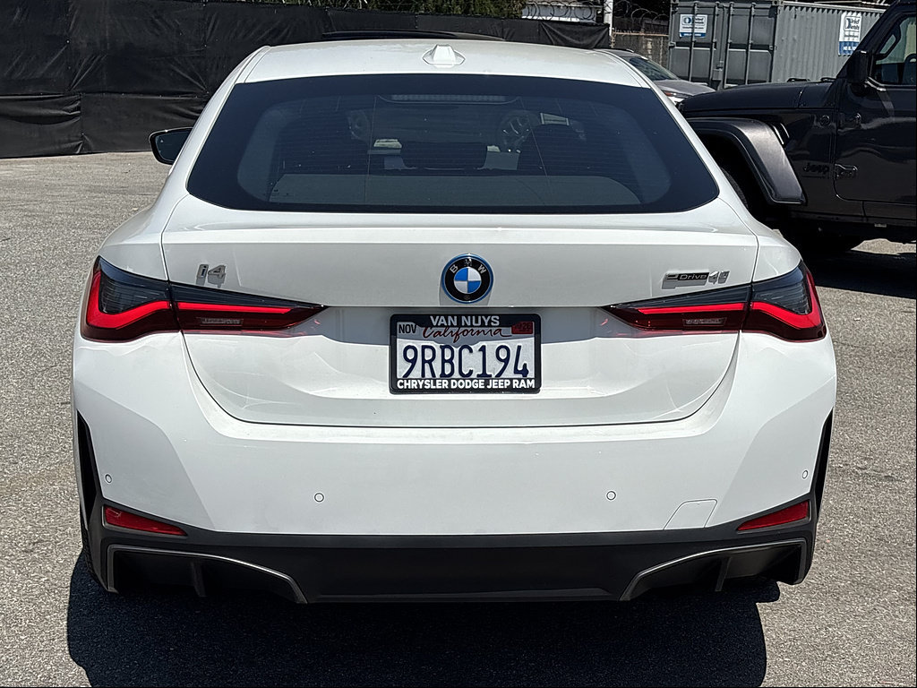 Used 2025 BMW i4 eDrive40 w/ Parking Assistance Package RWD image 4