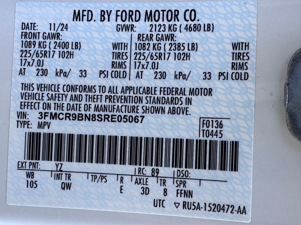 Used 2025 Ford Bronco Sport Big Bend AWD/4WD image 38