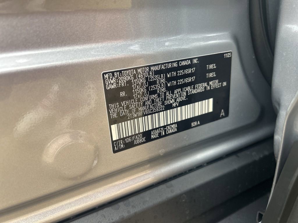 New 2025 Toyota RAV4 XLE image 4