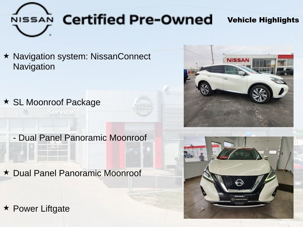 Used 2021 Nissan Murano SL w/ SL Moonroof Package AWD/4WD image 10