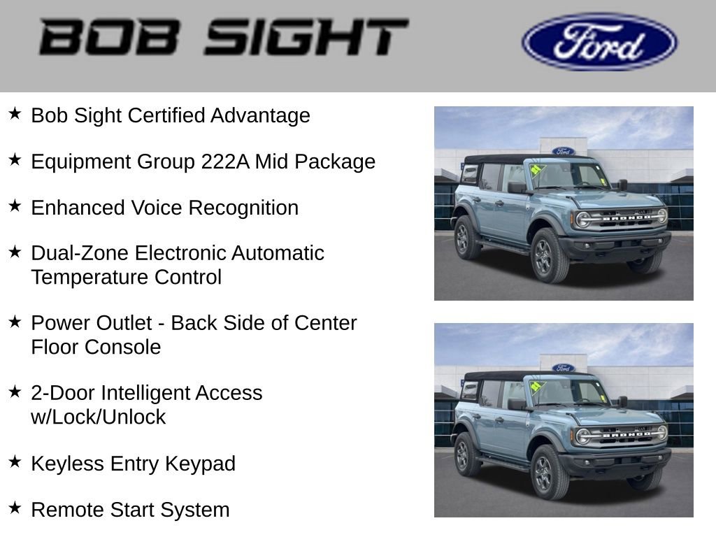 Used 2021 Ford Bronco Big Bend AWD/4WD video 3
