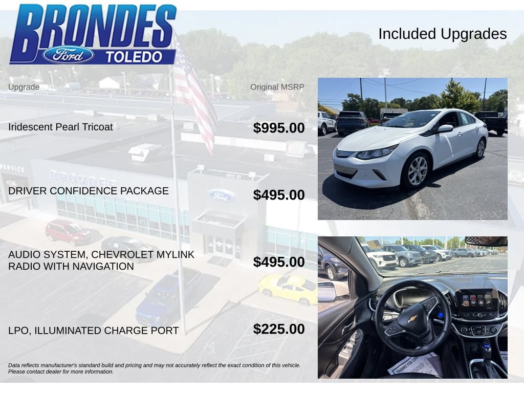Used 2017 Chevrolet Volt Premier w/ Driver Confidence Package FWD image 6