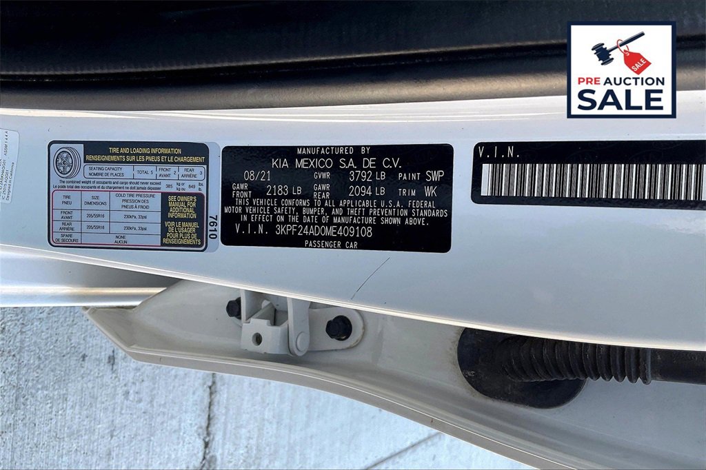 Certified 2021 Kia Forte LXS image 32