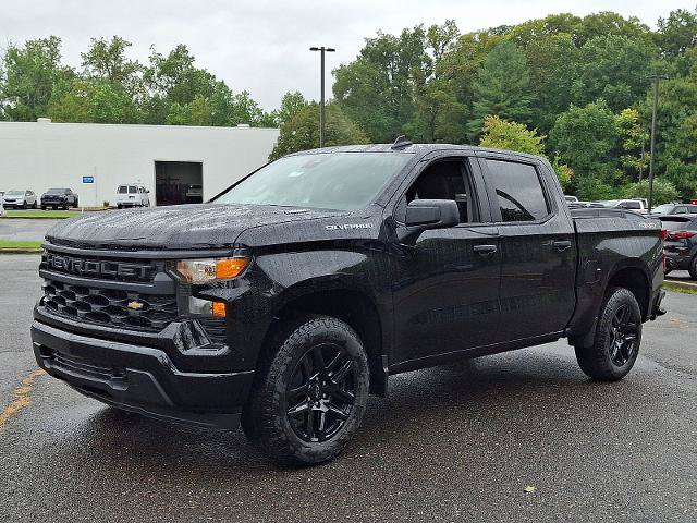 New 2026 Chevrolet Silverado 1500 Custom w/ Turbomax Blackout Package AWD/4WD image 2