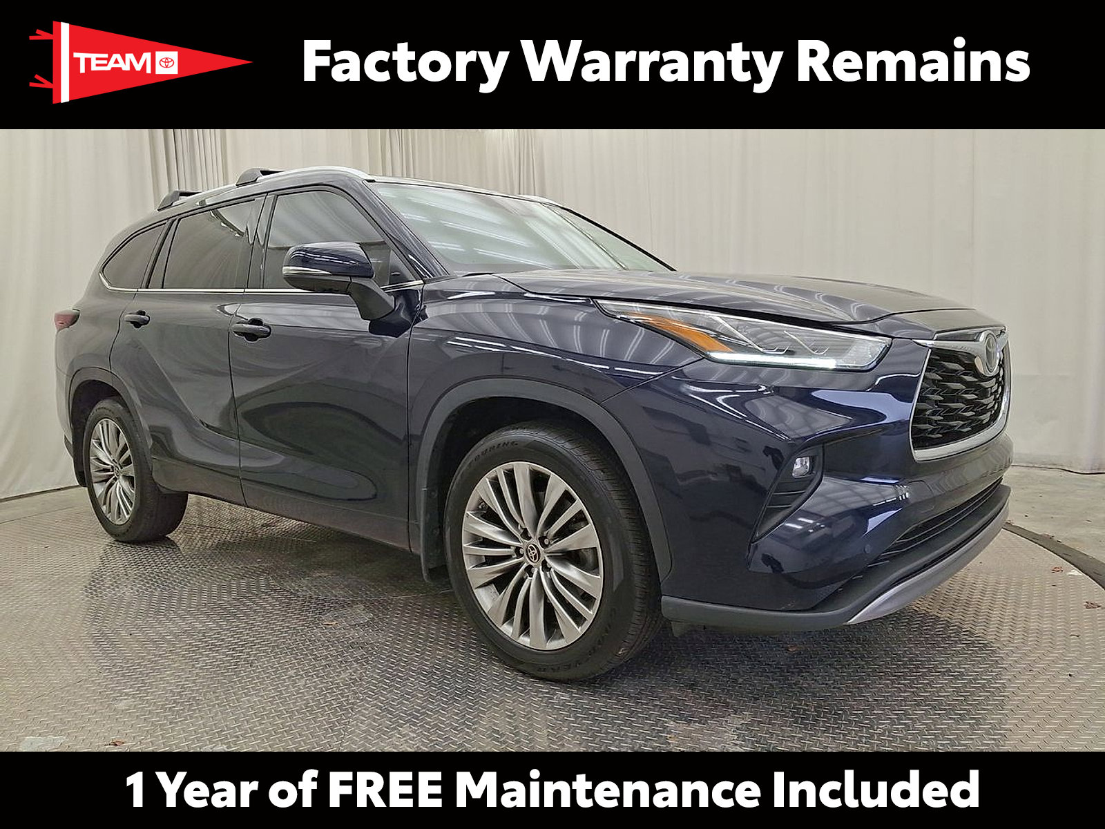 Used 2024 Toyota Highlander Platinum image 1