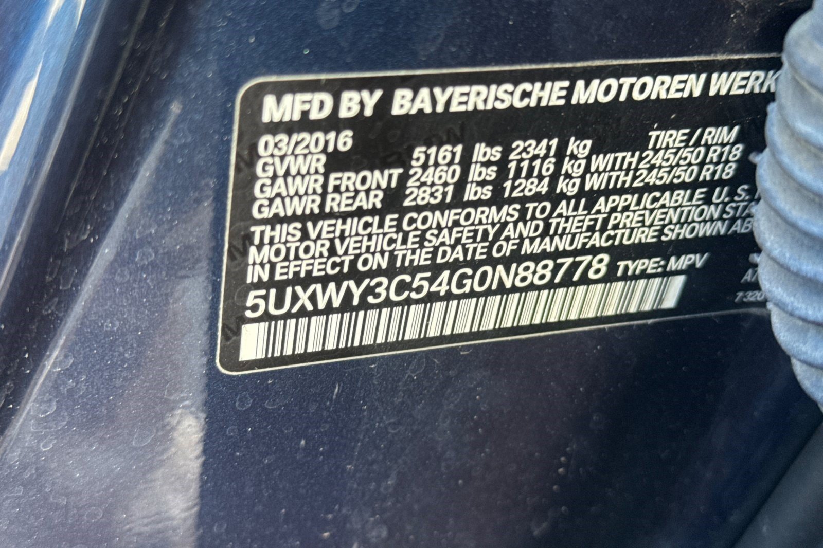 Used 2016 BMW X3 xDrive28d AWD/4WD image 29
