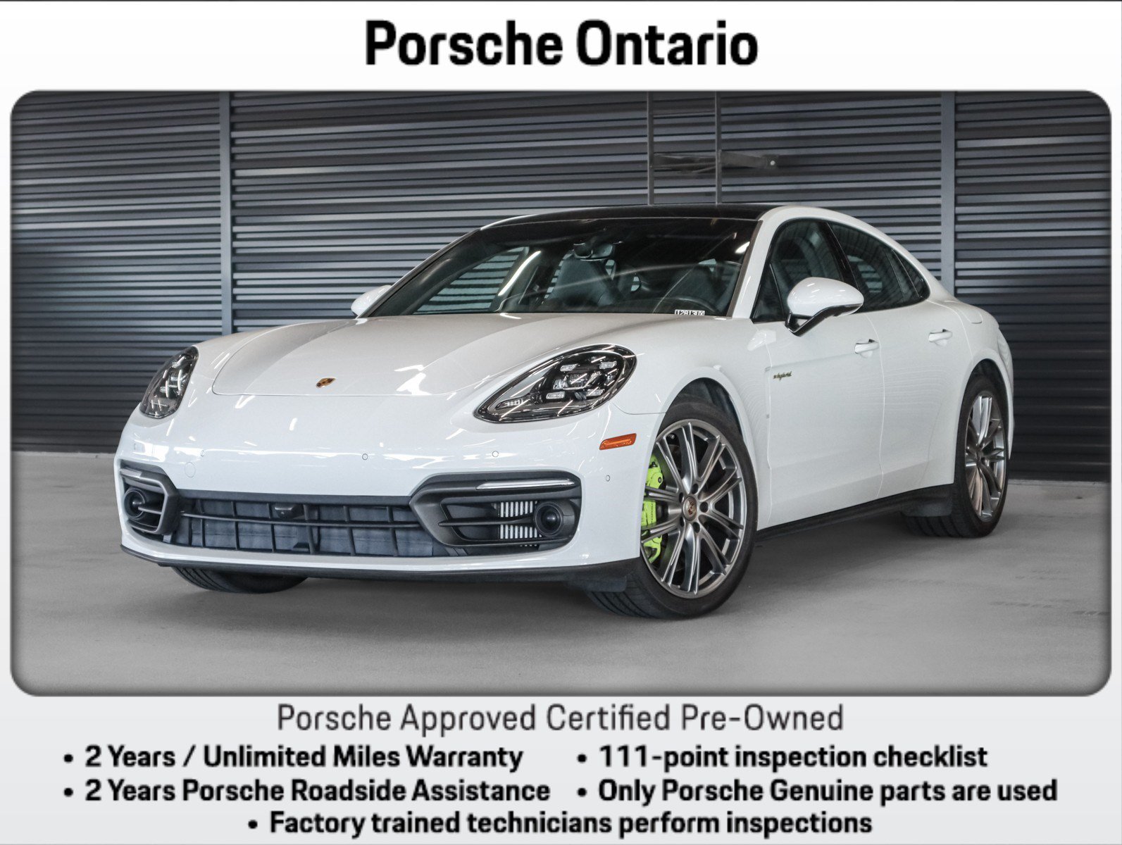 Certified 2023 Porsche Panamera 4S AWD/4WD image 1