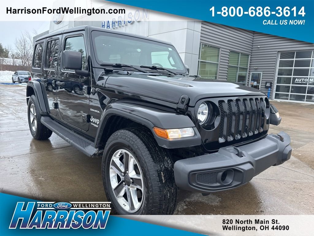 Used 2021 Jeep Wrangler Unlimited Sahara image 1