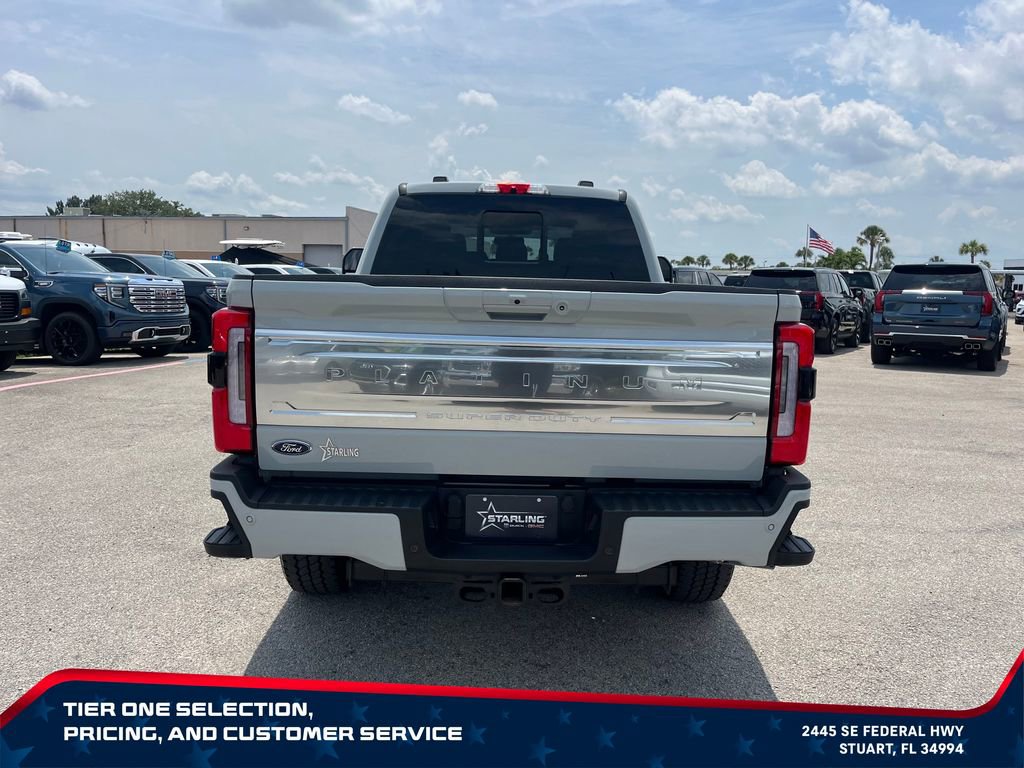 Used 2025 Ford F250 Platinum w/ Platinum Plus Package AWD/4WD image 6
