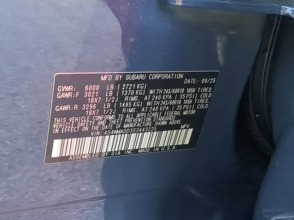 Certified 2025 Subaru Ascent Premium image 32