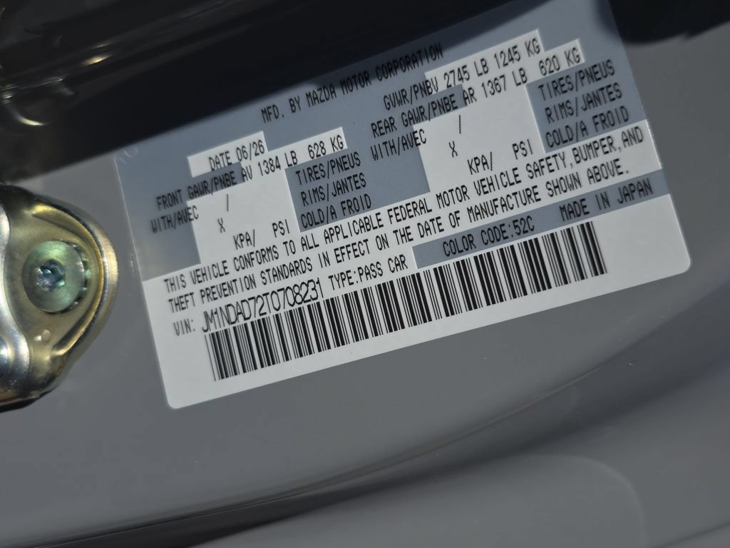 New 2026 MAZDA MX-5 Miata Grand Touring RWD image 31