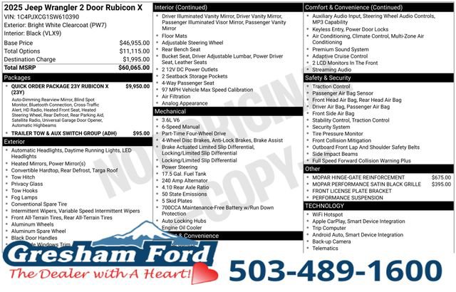 Used 2025 Jeep Wrangler Rubicon image 2