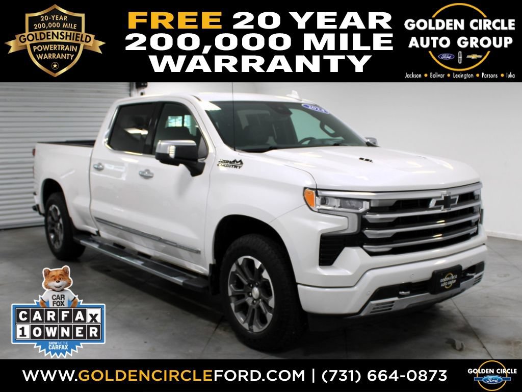 Used 2024 Chevrolet Silverado 1500 High Country w/ Technology Package AWD/4WD image 1