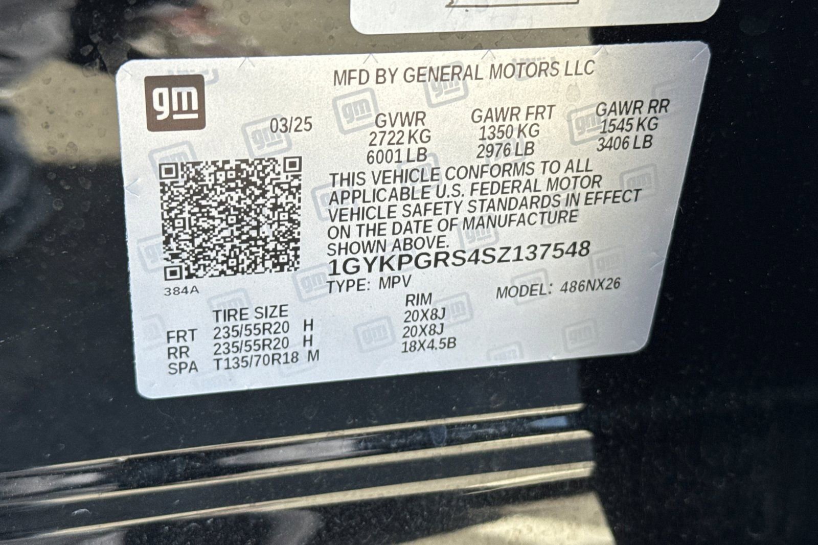 Certified 2025 Cadillac XT6 Sport w/ Technology Package image 53