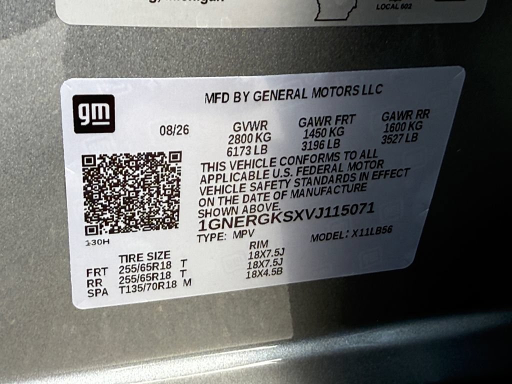 New 2027 Chevrolet Traverse LT w/ Driver Confidence Package FWD image 29