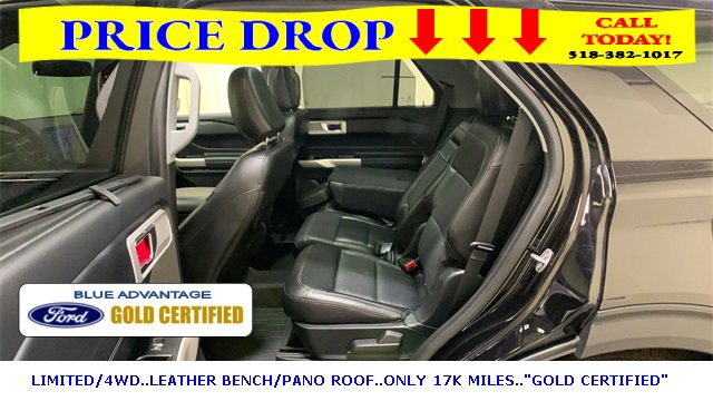 Certified 2022 Ford Explorer Limited w/ Equipment Group 301A image 28