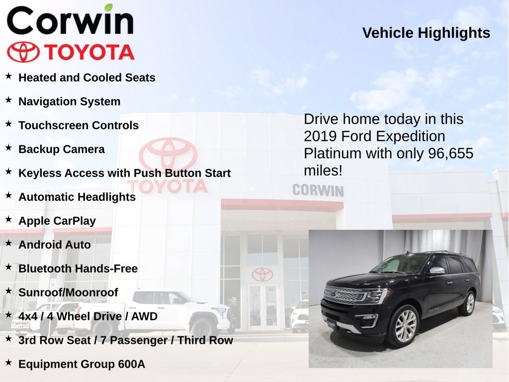 Used 2019 Ford Expedition Platinum AWD/4WD image 6