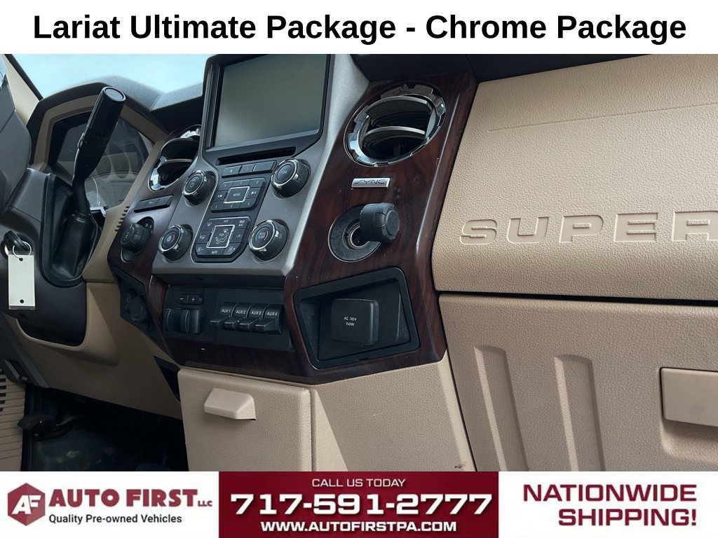 Used 2016 Ford F350 Lariat w/ Lariat Ultimate Package AWD/4WD image 25