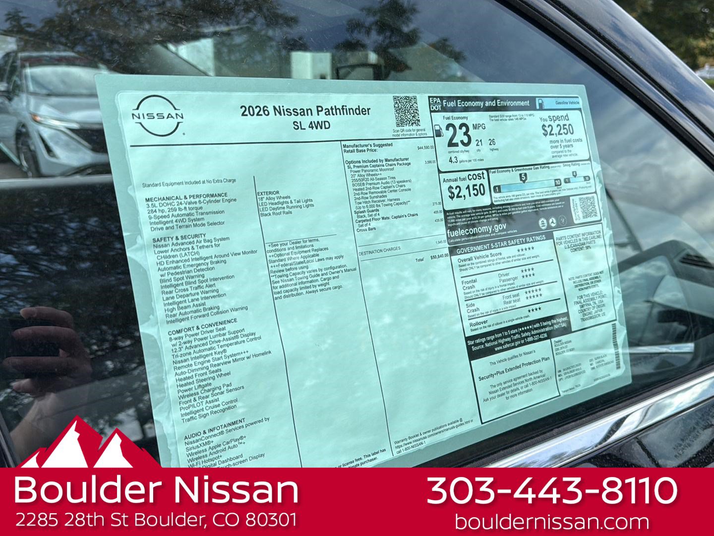 New 2026 Nissan Pathfinder SL w/ SL Premium Package AWD/4WD image 7