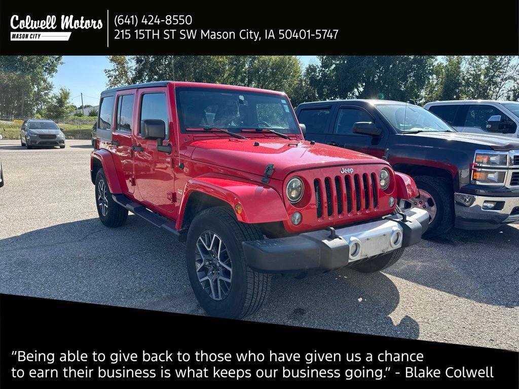 Used 2015 Jeep Wrangler Unlimited Sahara w/ Dual Top Group