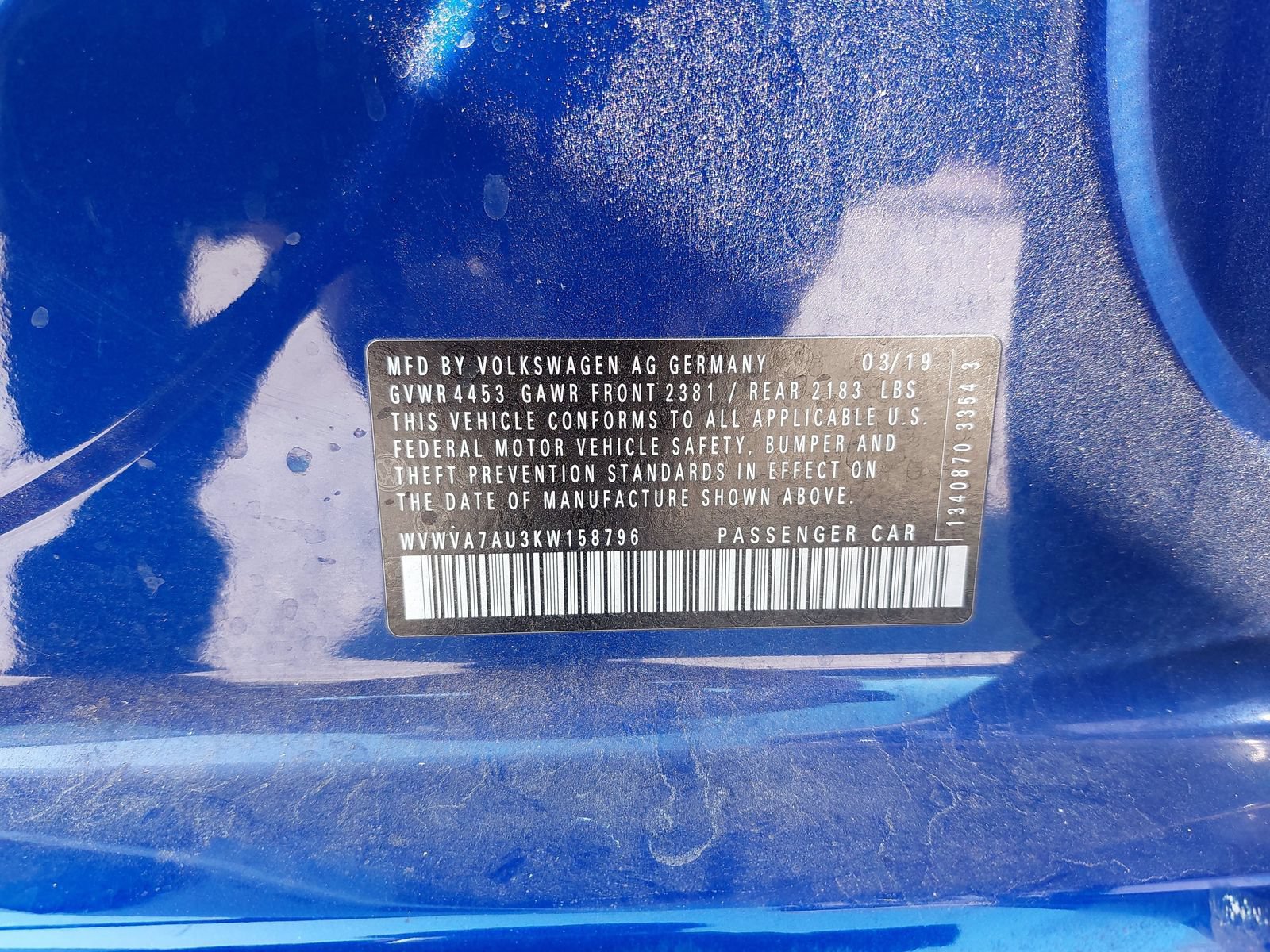 Used 2019 Volkswagen Golf R 4-Door AWD/4WD image 11