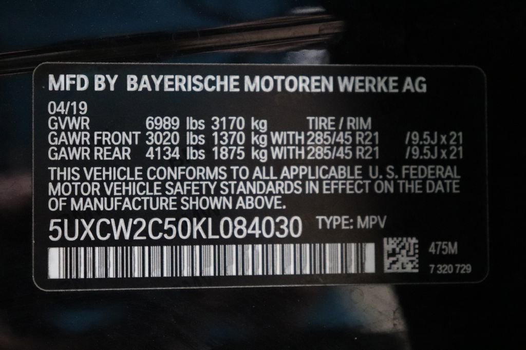 Used 2019 BMW X7 xDrive40i w/ Parking Assistance Package image 34