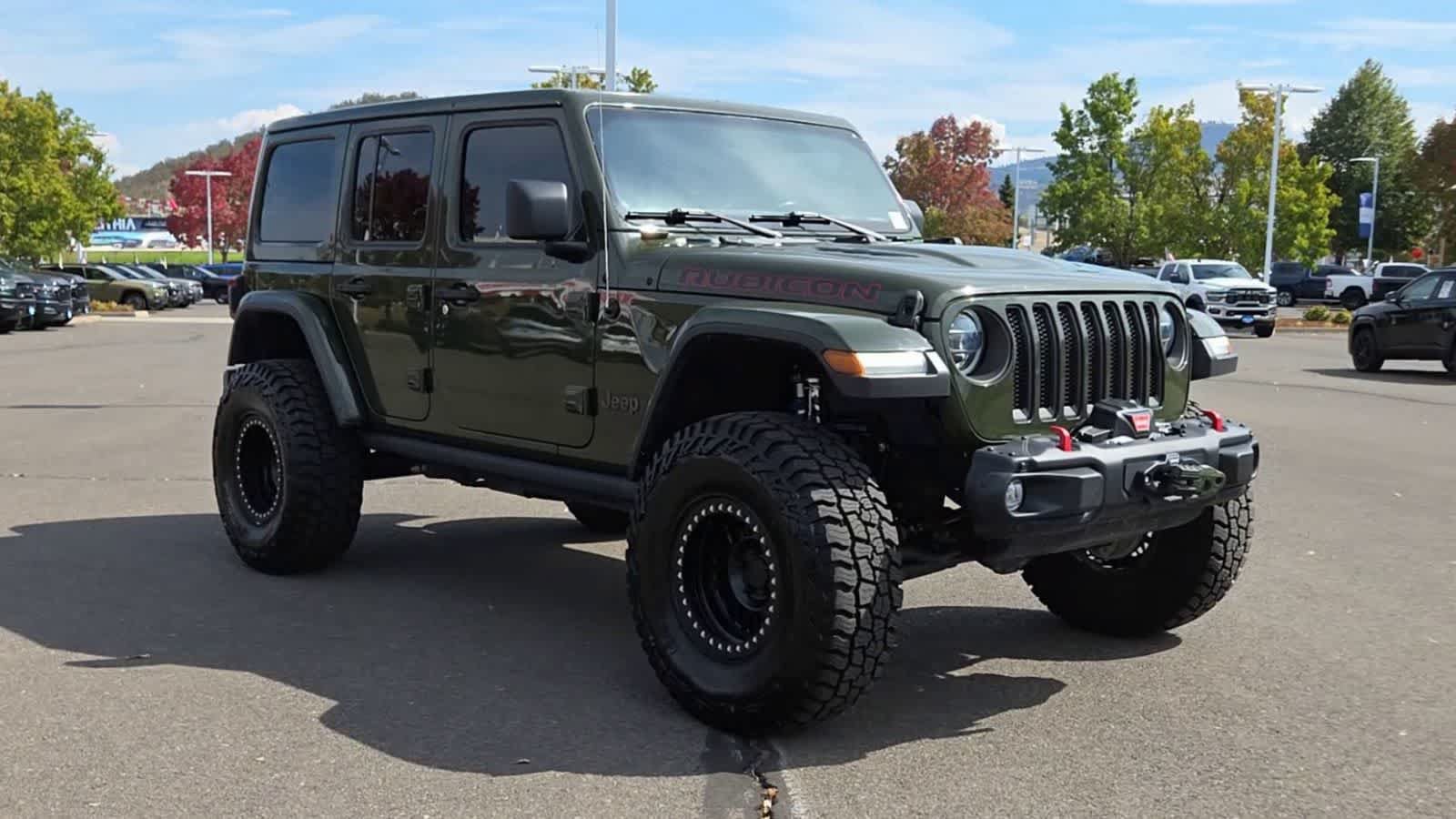 Used 2021 Jeep Wrangler Unlimited Rubicon AWD/4WD image 2