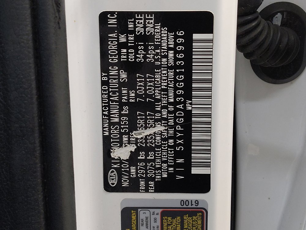 Used 2016 Kia Sorento LX w/ LX Convenience Package image 33