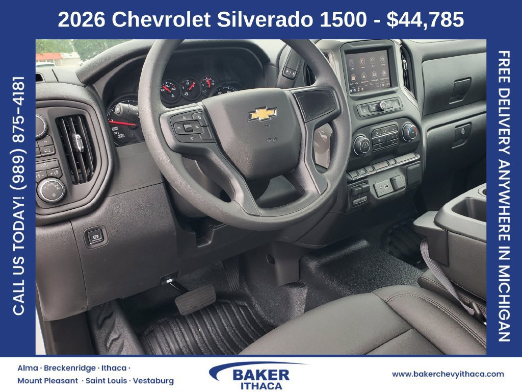 New 2026 Chevrolet Silverado 1500 W/T w/ Trailering Package AWD/4WD image 7