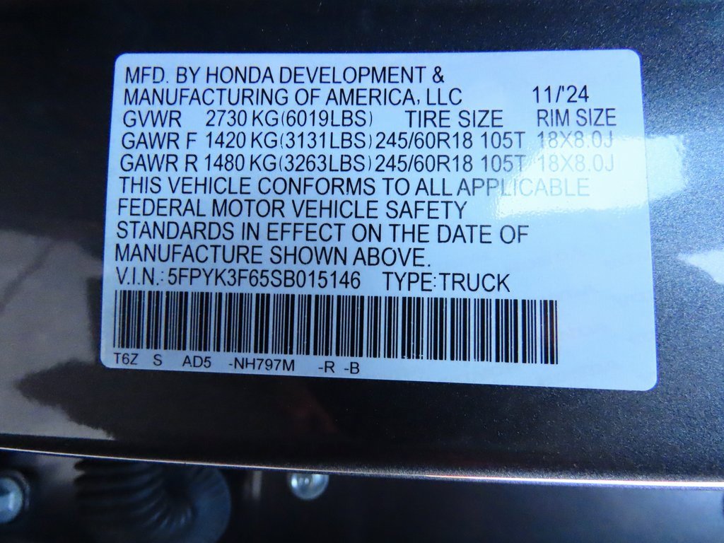 Used 2025 Honda Ridgeline TrailSport image 42