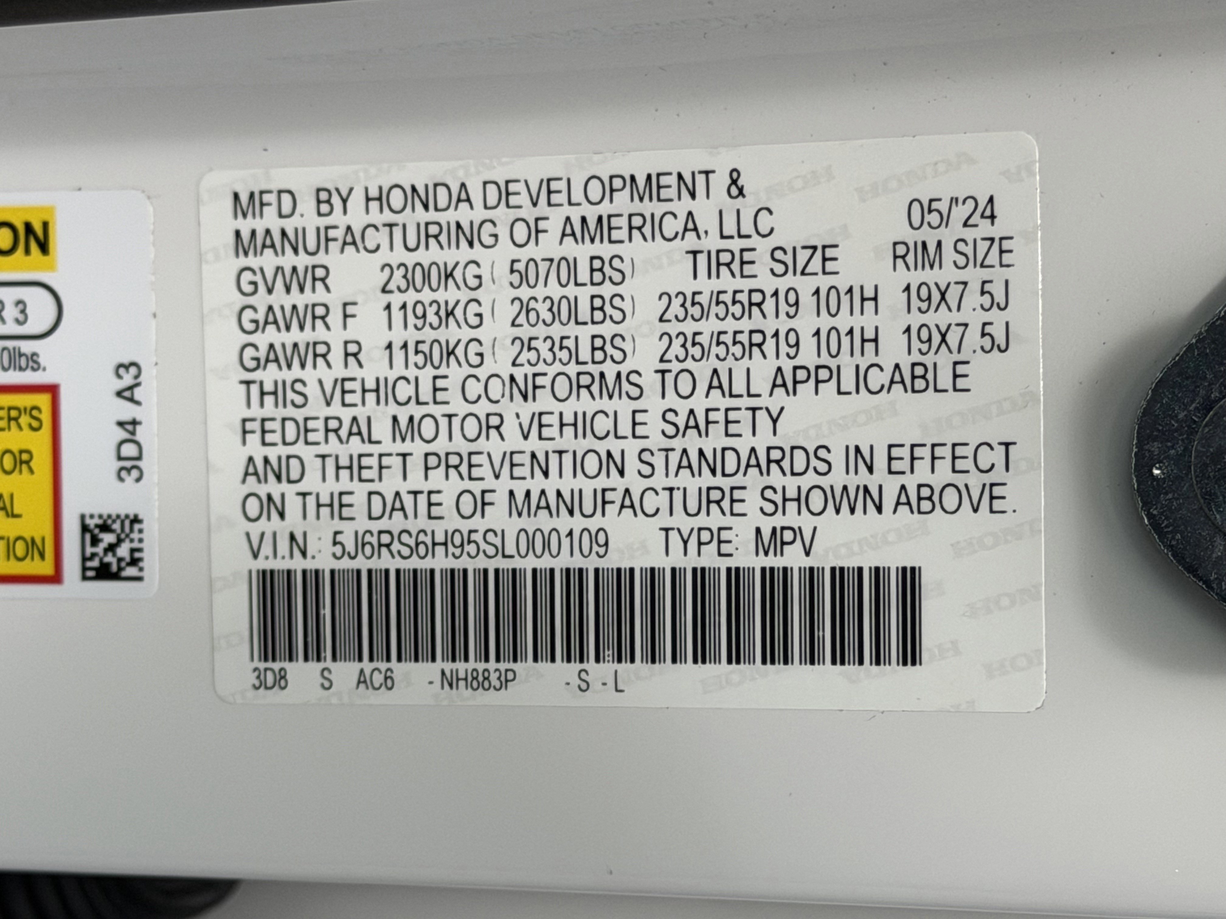 Certified 2025 Honda CR-V Sport Touring image 29