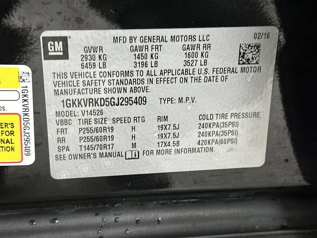 Used 2016 GMC Acadia SLT w/ Open Road Package AWD/4WD image 16