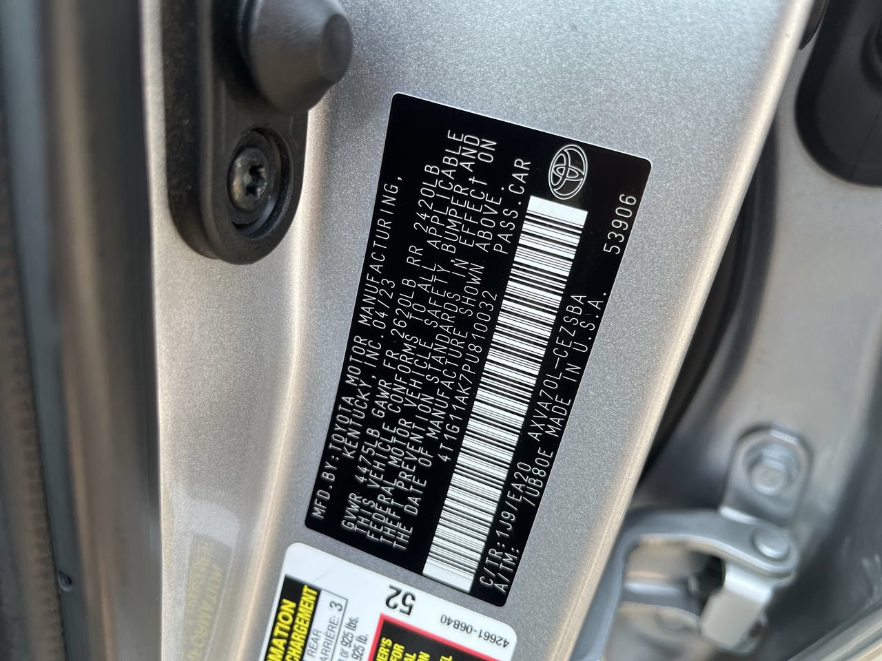 Used 2023 Toyota Camry SE FWD image 29