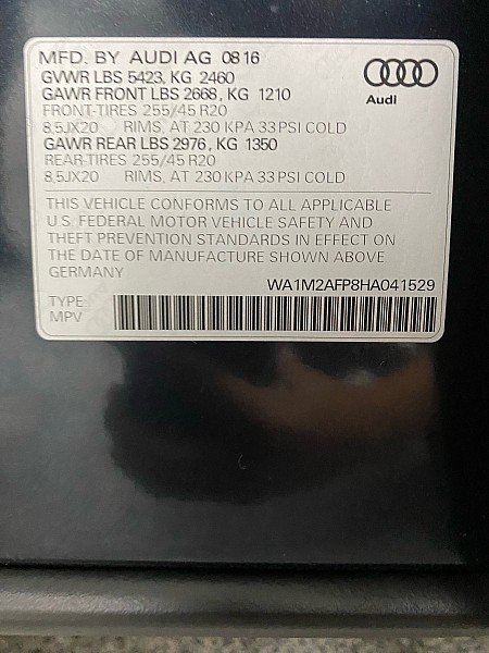 Used 2017 Audi Q5 2.0T Premium Plus w/ Technology Package image 28