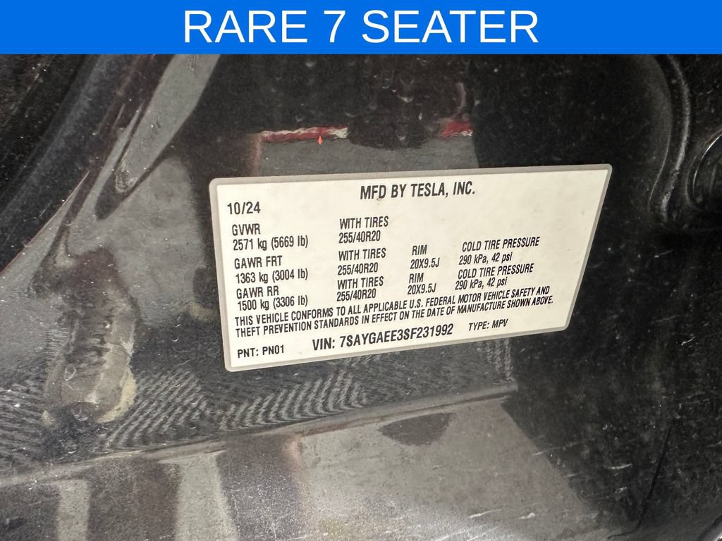 Used 2025 Tesla Model Y Long Range AWD/4WD image 35
