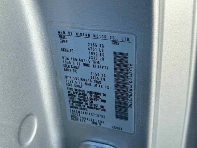 Used 2015 Nissan NV200 SV w/ Technology Package FWD image 33