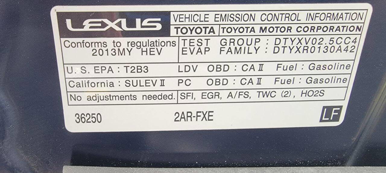 Used 2013 Lexus ES 300h image 11