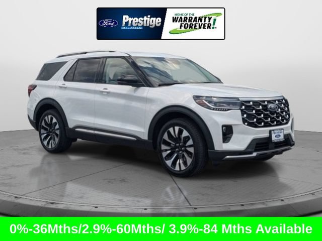 New 2026 Ford Explorer Platinum w/ LUX Leather Package