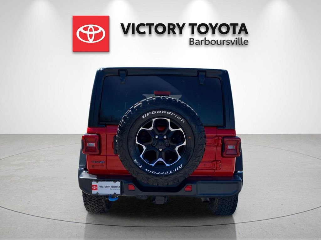 Used 2021 Jeep Wrangler Unlimited Rubicon 4xe image 4