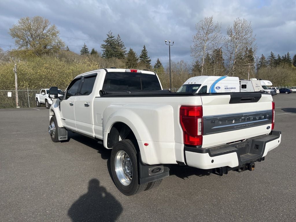Used 2020 Ford F450 Platinum w/ Camper Package image 36