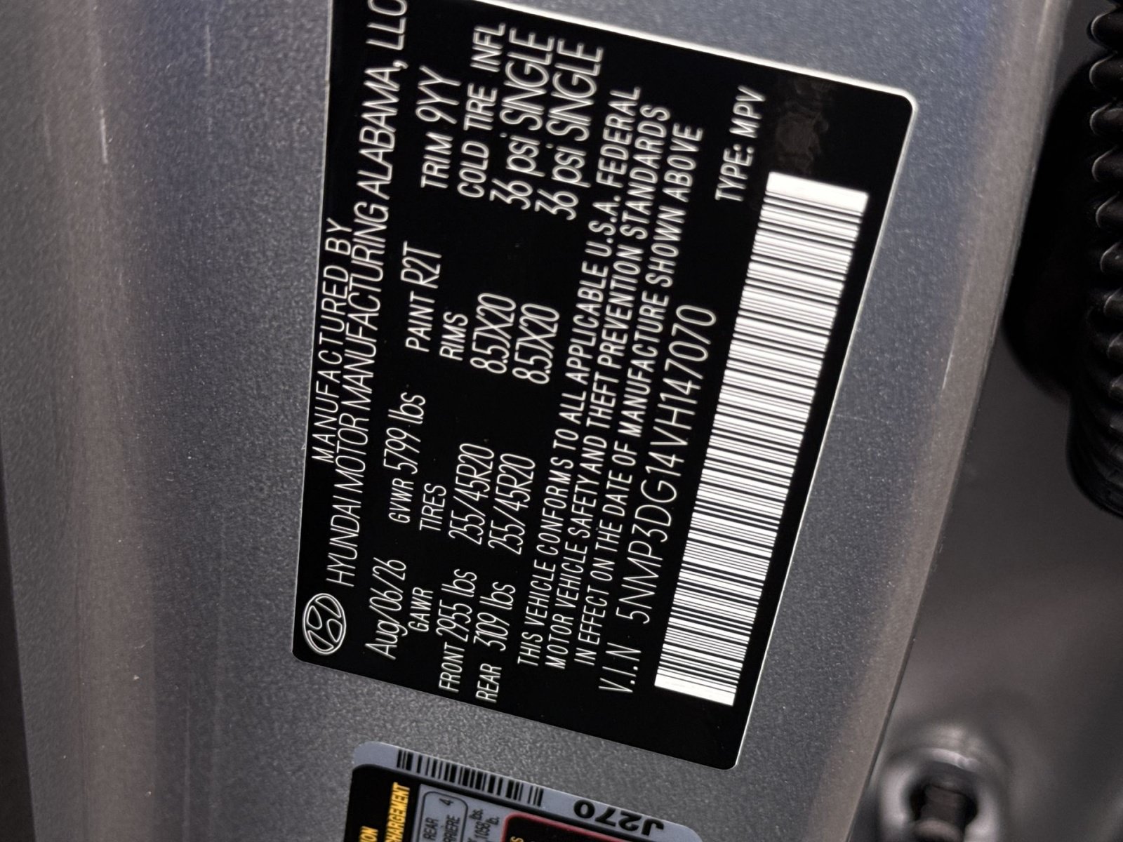 New 2027 Hyundai Santa Fe Limited AWD/4WD image 30