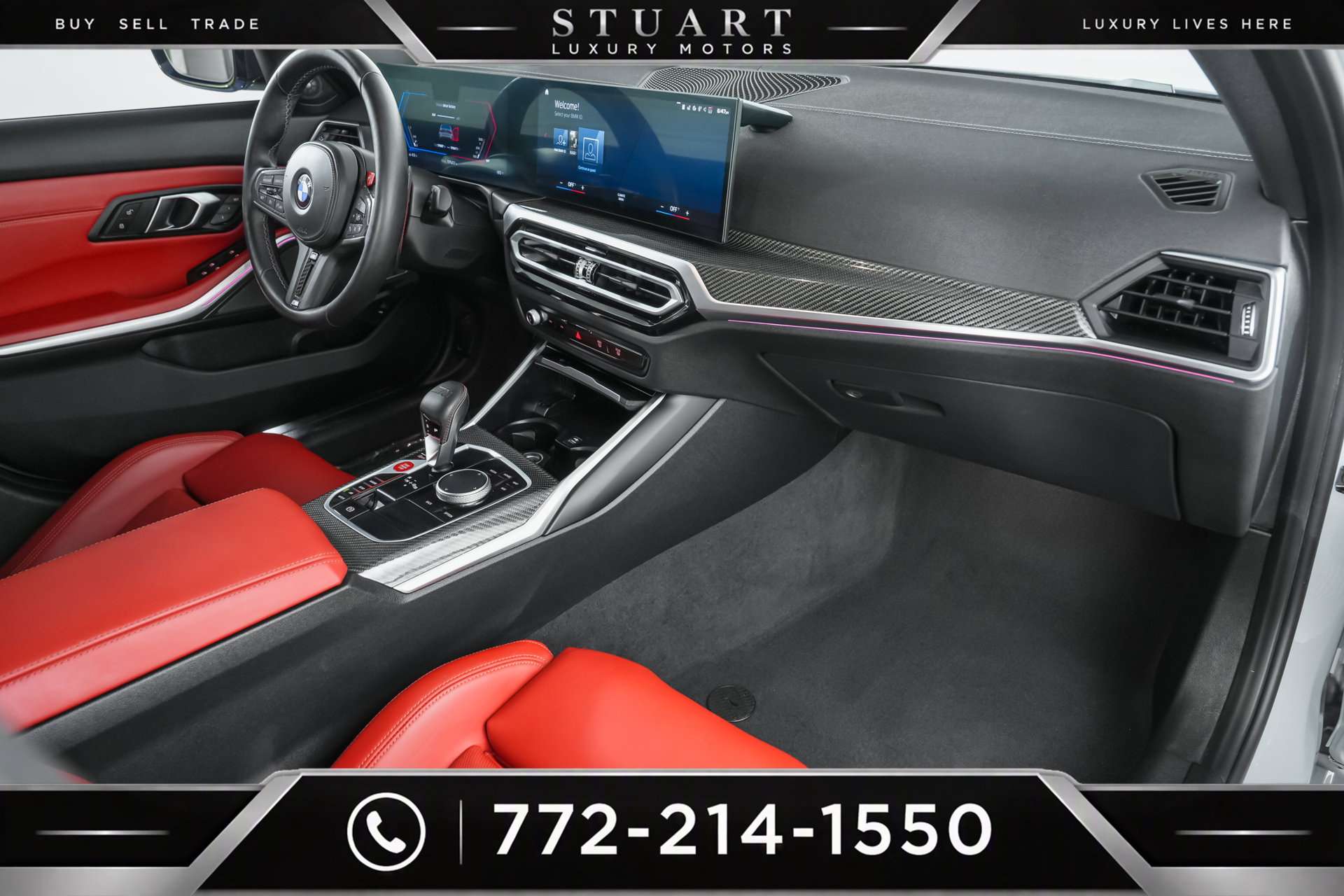 Used 2024 BMW M3 Competition w/ M Carbon Exterior Package AWD/4WD image 16